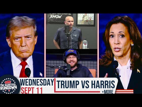 Jemele Hill Gets Trolled During Presidential Debate - September 11, 2024 - Barstool Rundown