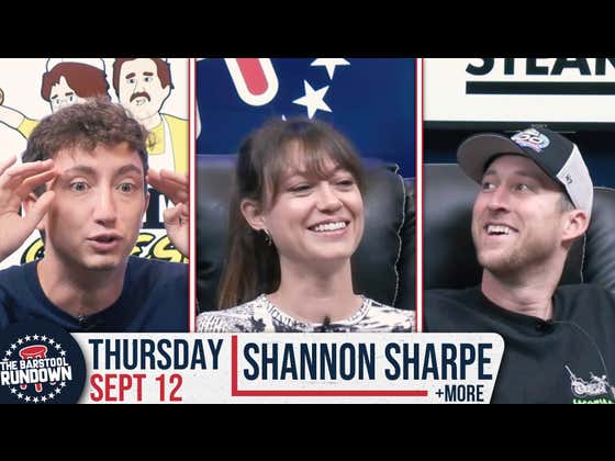 Shannon Sharpe Exposes Himself To The Internet - September 12, 2024 - Barstool Rundown