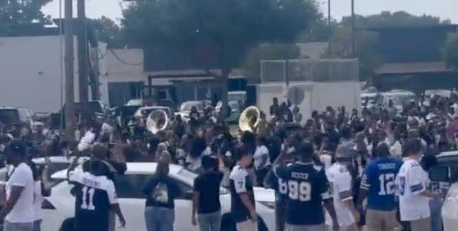 Get The Tubas: Love The Move By Saints Fans To Throw A Massive Parade Outside Of AT&T Stadium After Beating The Hell Out Of The Cowboys
