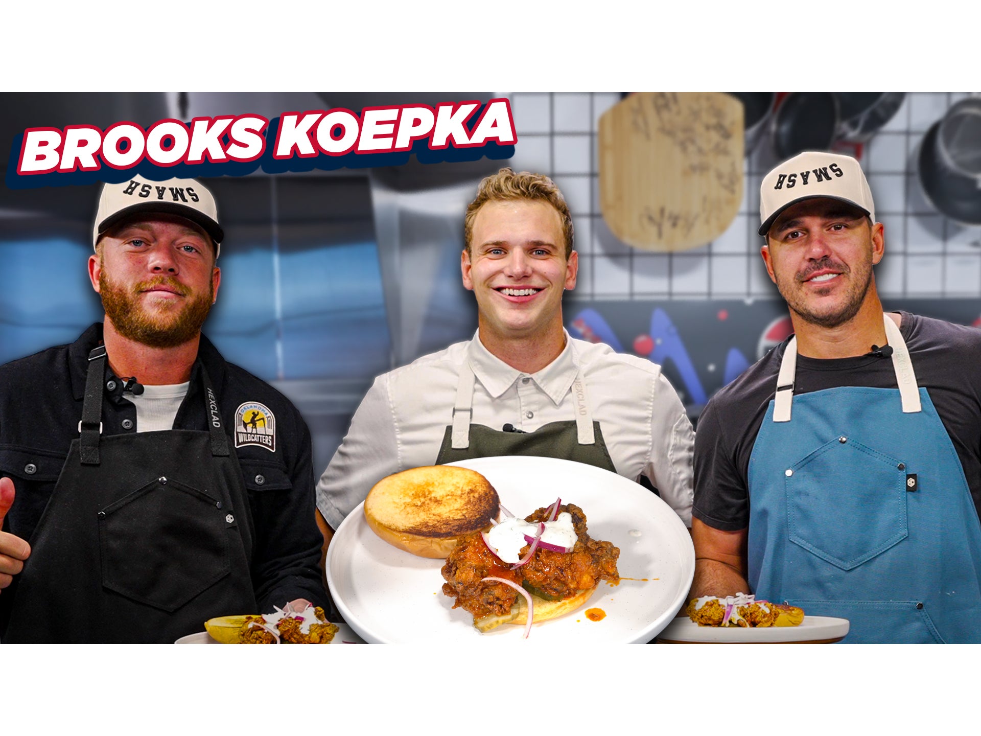 Brooks Koepka & Talor Gooch Chef Up FAVORITE Post Round Meal | What's For Lunch