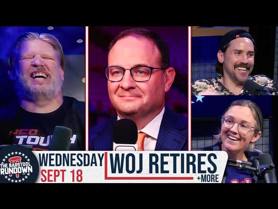 Woj Retired From ESPN... Or Did He? - September 18th, 2024 - Barstool Rundown