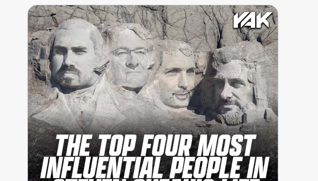 Woj Is On My Mount Rushmore Of Influential People