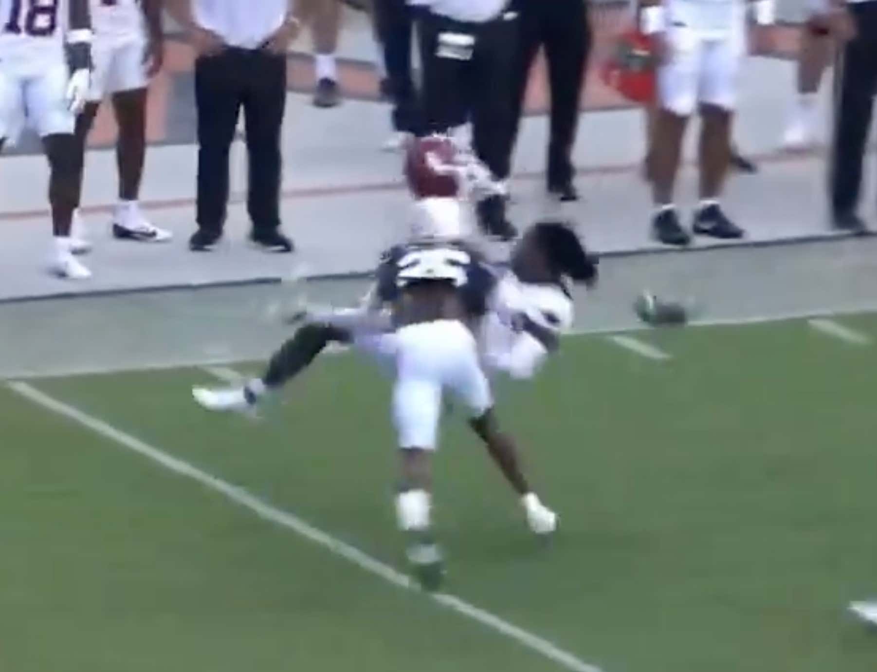 Hit of the Year: Auburn's Champ Anthony Absolutely Decapitated an Arkansas Receiver