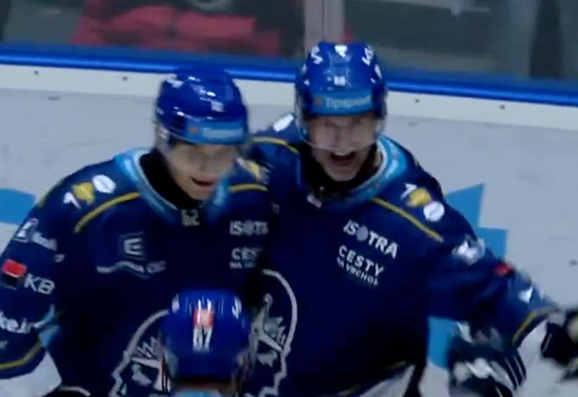 Jagr Trackr: The Young Phenom Scored His First Goal Of The Season In The Czech League