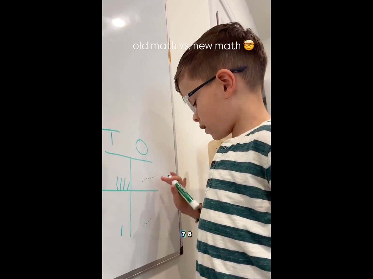 The Internet Is Freaking Out About the New Way Schools Are Teaching Math Despite the Fact It's Exactly the Same and Probably Better