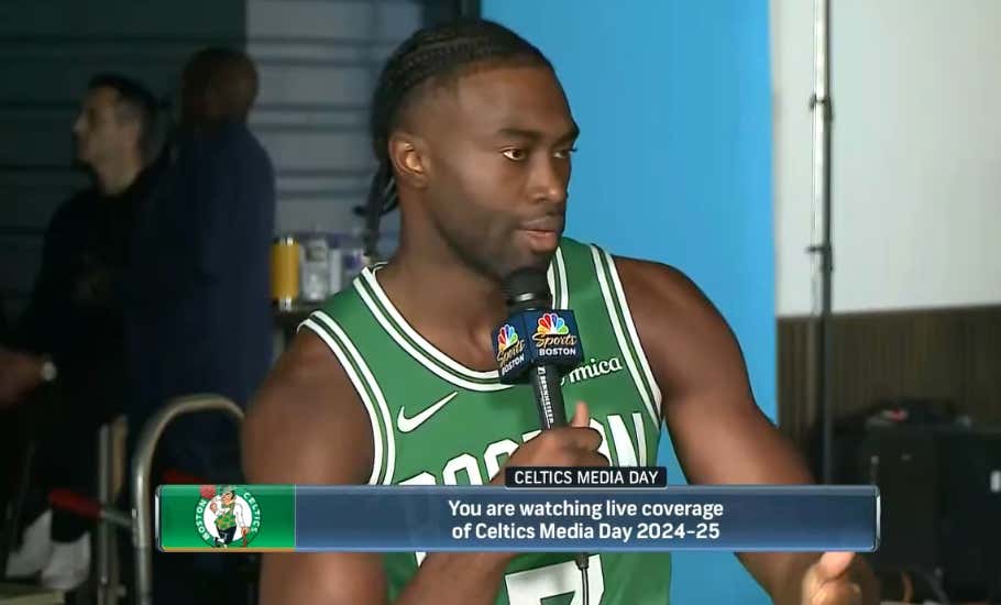 "We Gonna Play Through Payton. Play Through Sam. We Gonna Still Win The Game" - Jaylen Brown Completely Buried The Detroit Pistons At Media Day By Saying The Quiet Part Out Loud