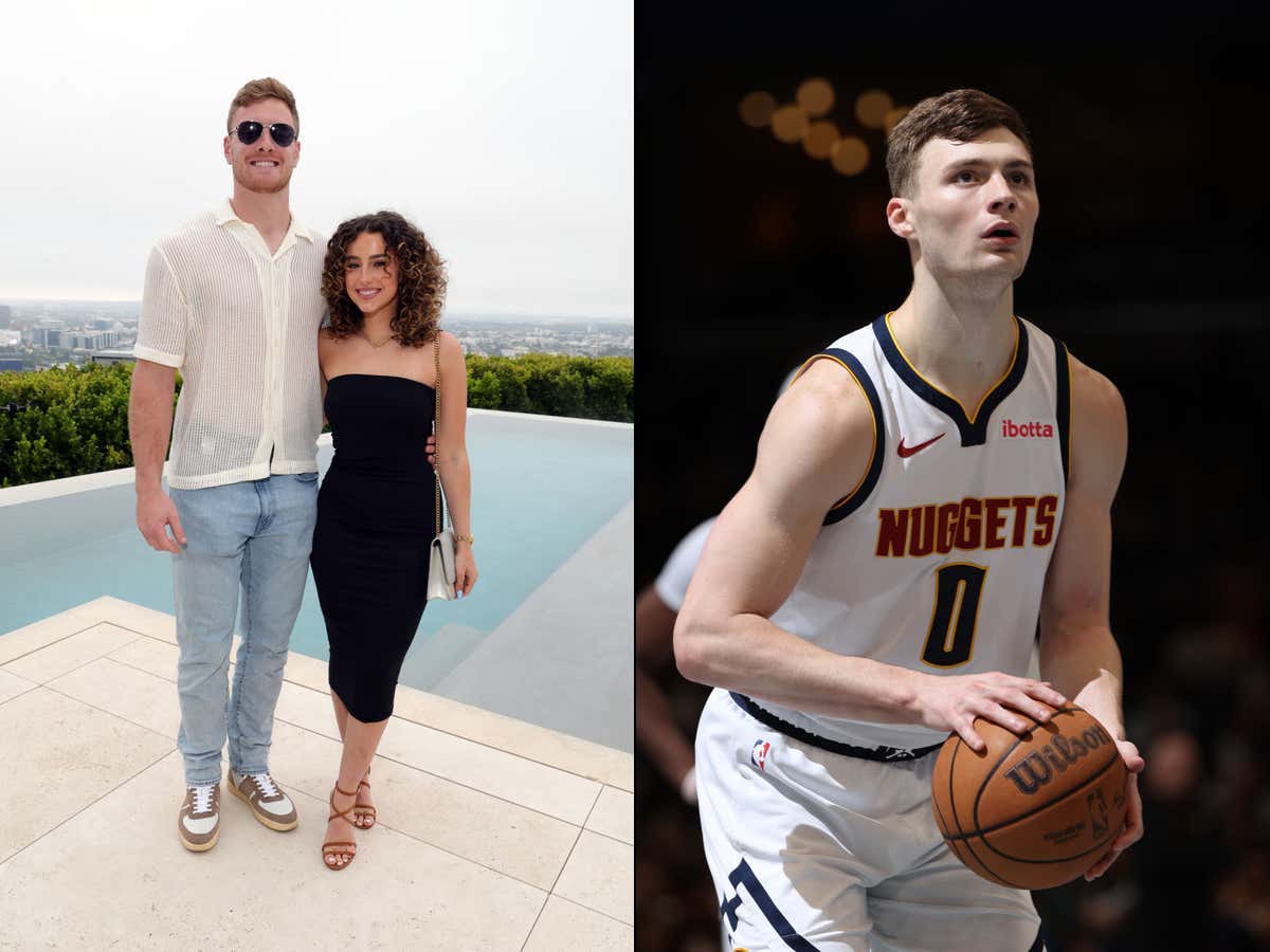 Twitter Sleuths Have Figured Out That Will Levis' Ex Model Girlfriend Gia Duddy Who Stole The Show At The NFL Draft Is Allegedly Now Dating Nuggets Player Christian Braun