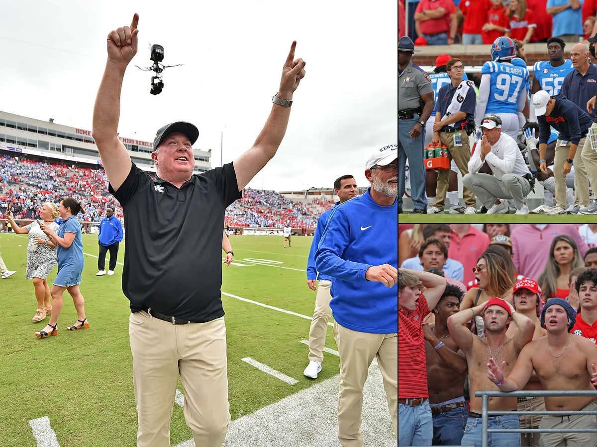 BIG BOY FOOTBALL: Mark Stoops Goes Into Oxford, Puts His Nuts On The Table, Outcoaches Lane Kiffin And Kentucky Gets Its Biggest Win In Decades