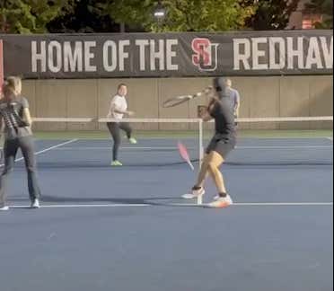 Woman Loses Her Damn Mind After Getting Drilled By Tennis Ball, Might Have Some Slight Anger Issues To Work Out