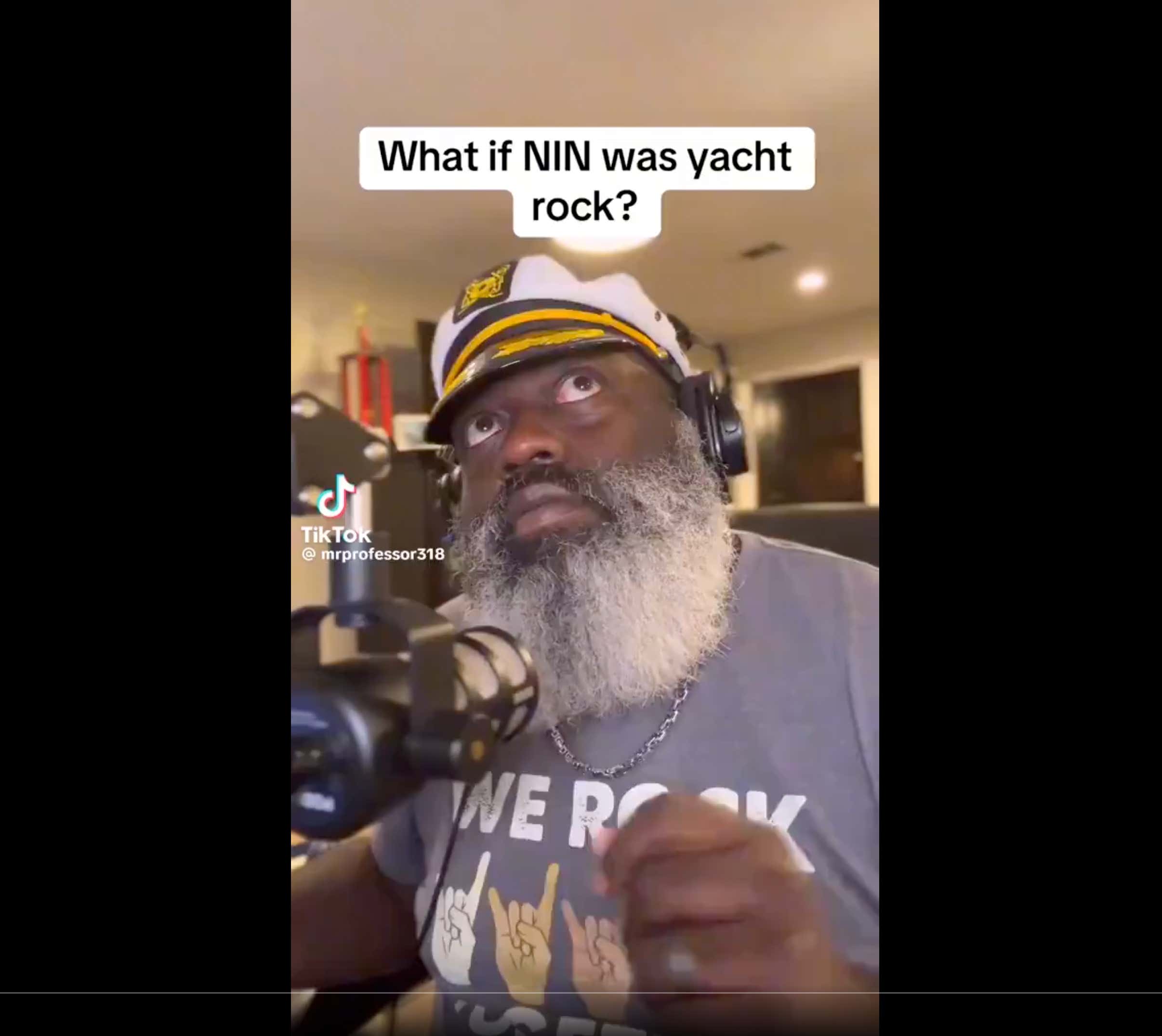 Nine Inch Nails As Yacht Rock Is Straight Fire And We Need More In Our Life.