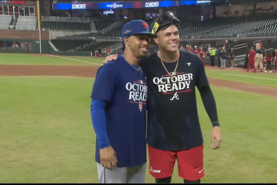 The Mets And Braves, Two Loser Franchises, Ought To Be Ashamed Of Themselves For Celebrating Together On The Field After Clinching Postseason Berths