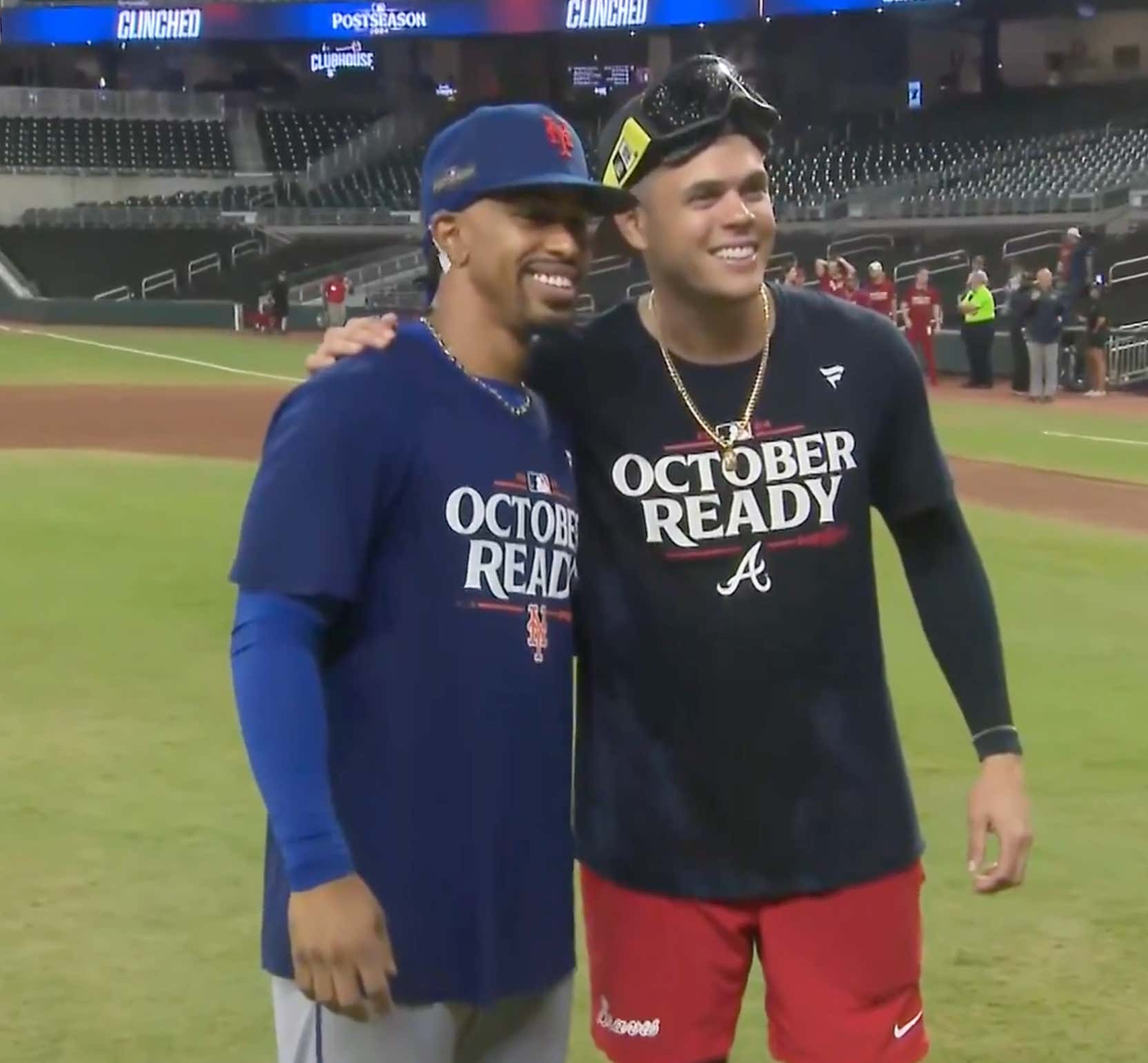 The Braves and Mets Celebrating Together After Both Clinching Postseason Spots Was Disgusting and They Should Be Ashamed