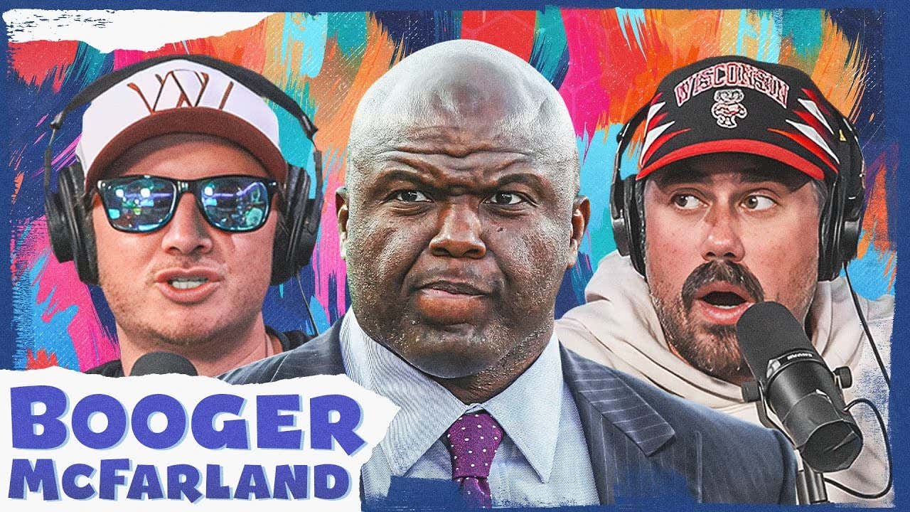 FULL VIDEO EPISODE: Booger McFarland, MNF Recap, Playoff Baseball Is Here, College Football + FAQ’s