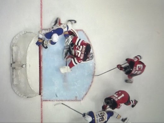 It Took Just Under 17 Minutes Into The New NHL Season For A Legit Save Of The Year Candidate From New Devils Goalie Jacob Markström (No, Really, The NHL Season Started Today)