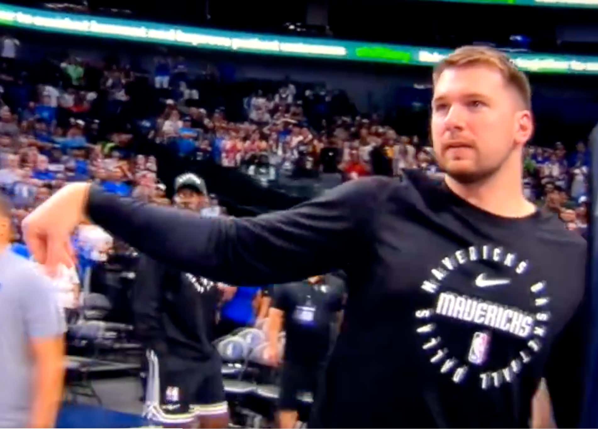 Dereck Lively Bet Luka Doncic $100,000 That He Couldn't Hit A Full Court Shot First Try And It Went As Well As You'd Expect