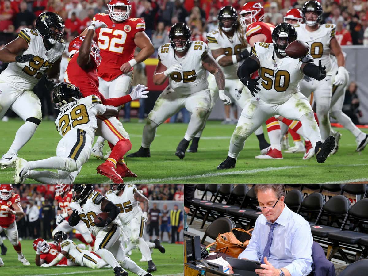 'That Was A Thicc Pick!' - Kevin Harlan Hysterically Laughing During Khalen Saunders' INT Is Why He's The Best Play-By-Play Guy In All Of Sports