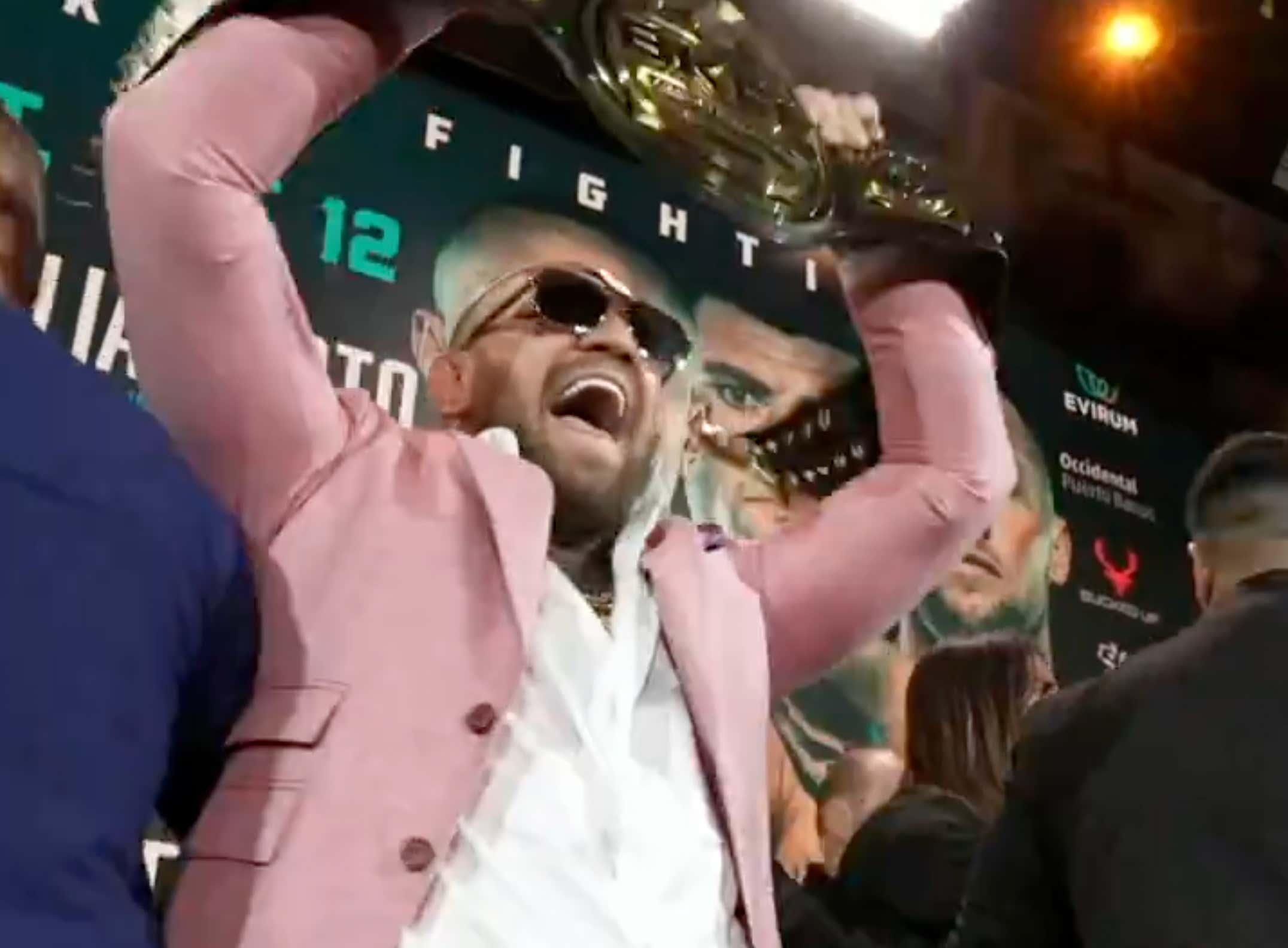 Nobody Was Happier About A Near-Brawl At BKFC Weigh-Ins Than Conor McGregor