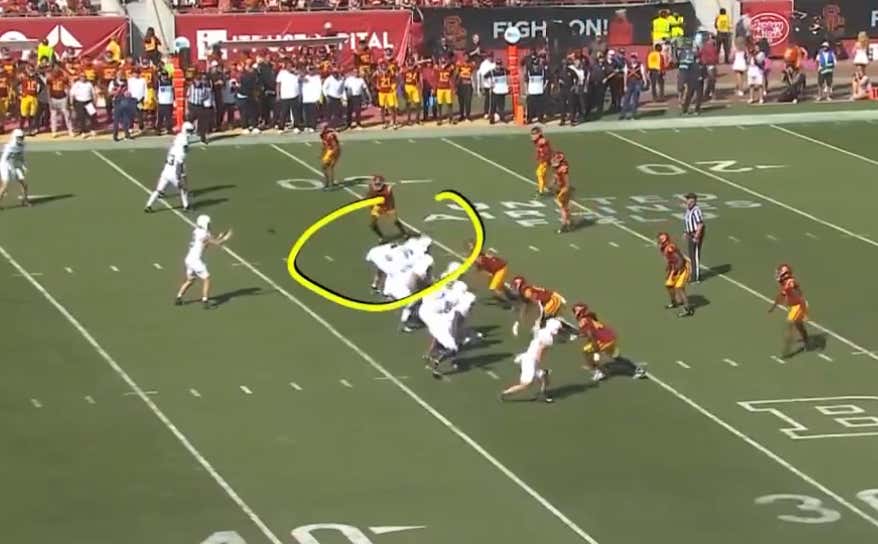 I Despise State Penn But Credit This Play Where The  Snapper Catches A Touchdown Pass