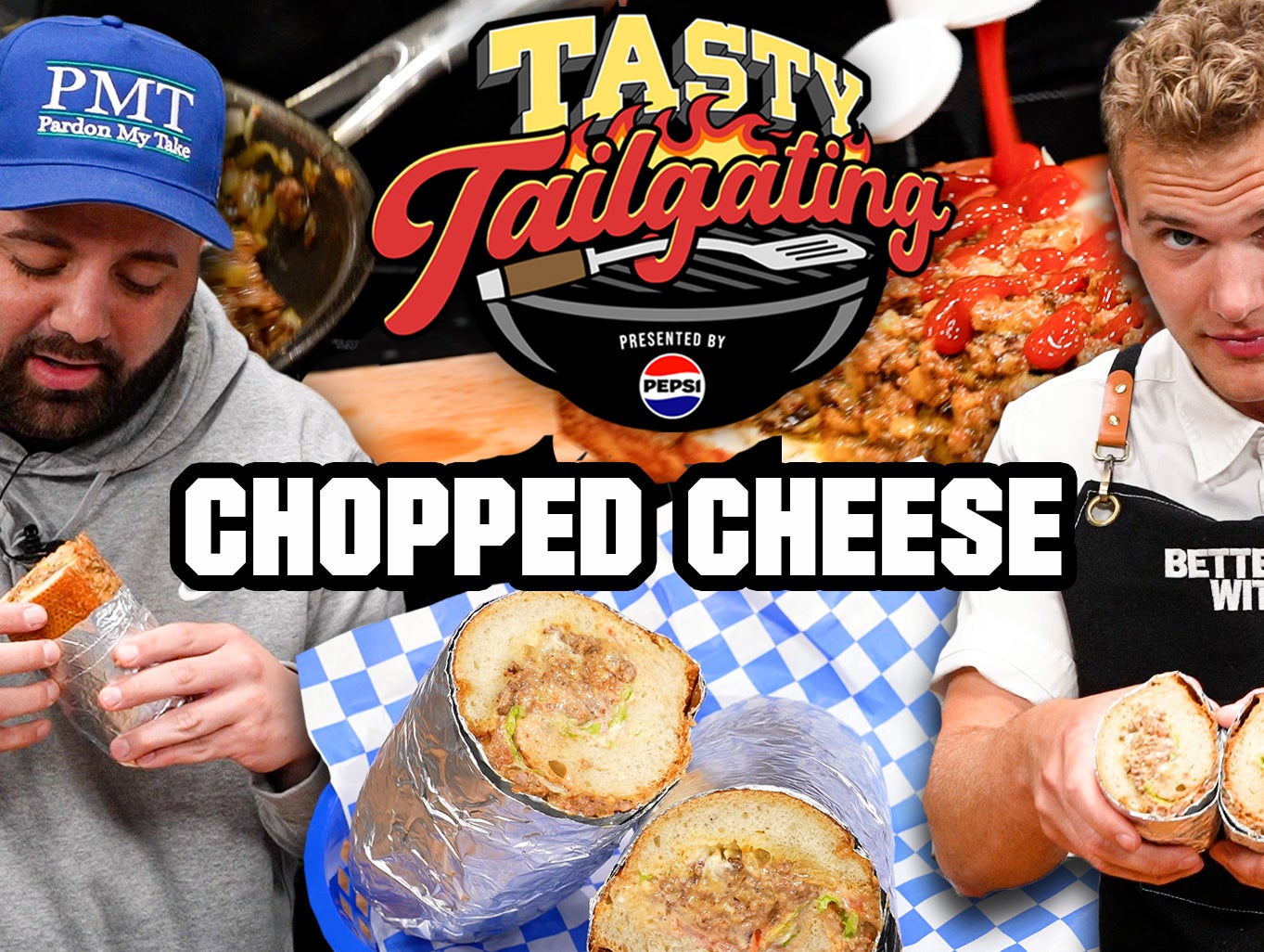 Constructing THE BEST Chopped Cheese | Tasty Tailgating Ep. 5