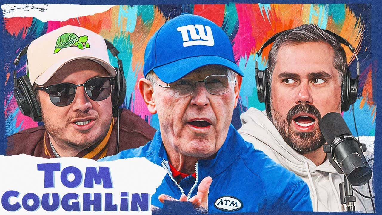 FULL VIDEO EPISODE: Coach Tom Coughlin, Davante Adams To The Jets, Jerry Jones Is Mad At Everyone, College Football, Playoff Baseball + Listener FAQ’s
