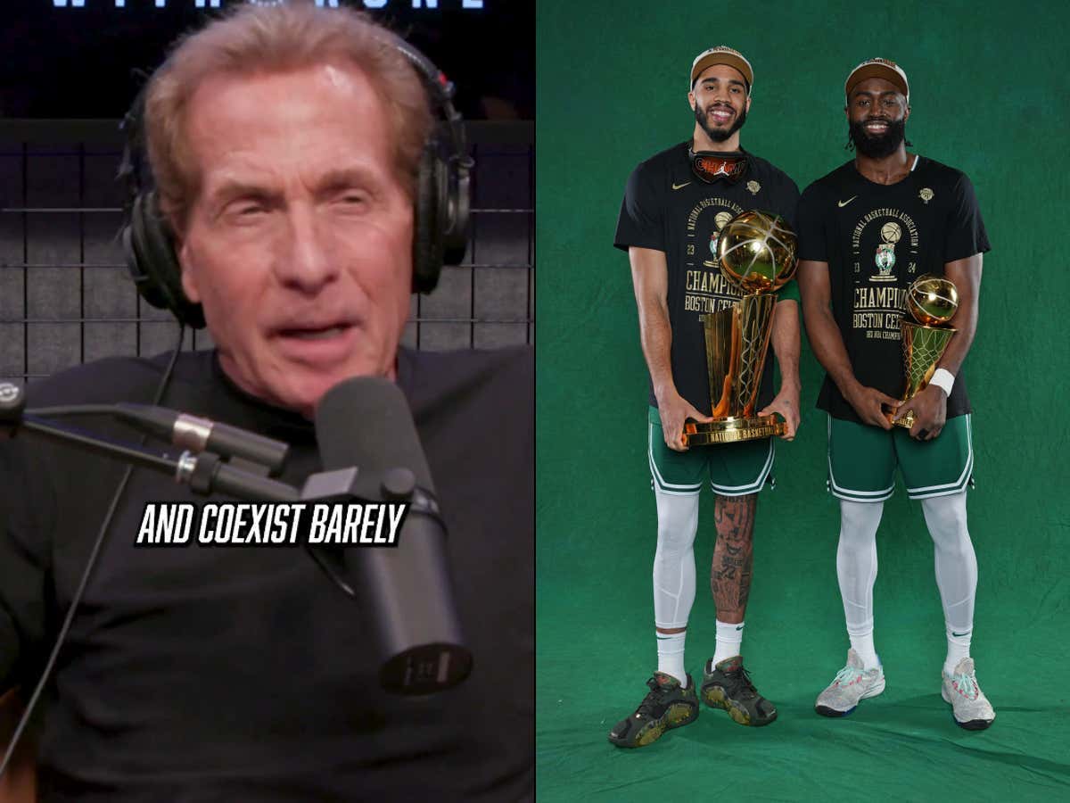 Congratulations To Skip Bayless For Having The First Broken Brain Jayson Tatum/Jaylen Brown Hot Take Of The New NBA Season