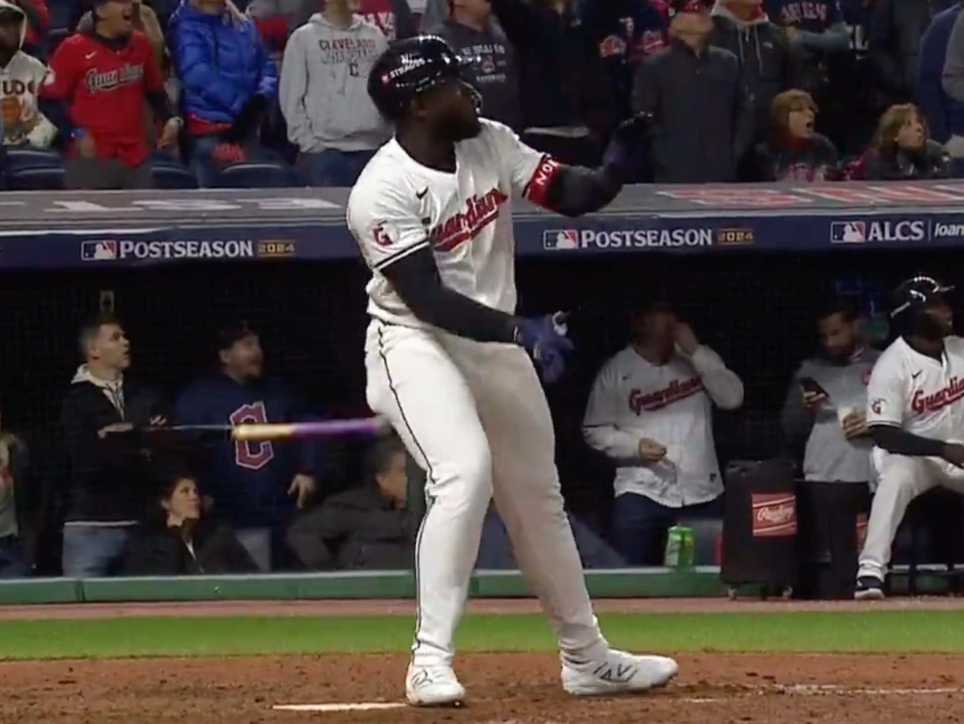 Power Ranking The Guardians Game 3 Home Run Bat Flips Vs. The Yankees