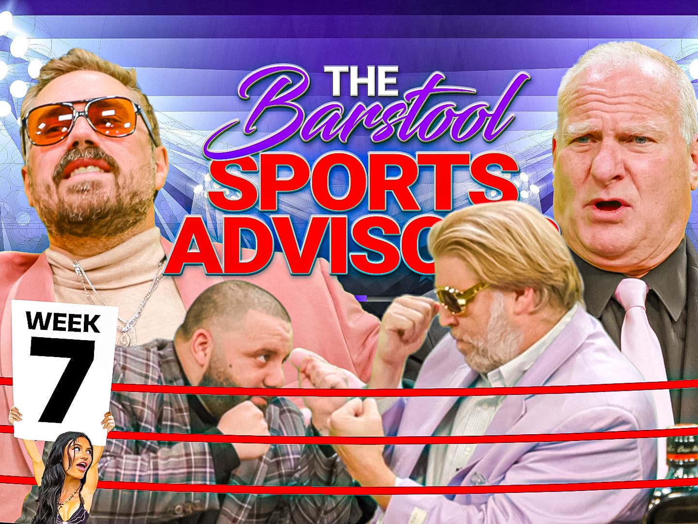 Brandon Walker And Jersey Jerry Battle For The Middle Chair Barstool