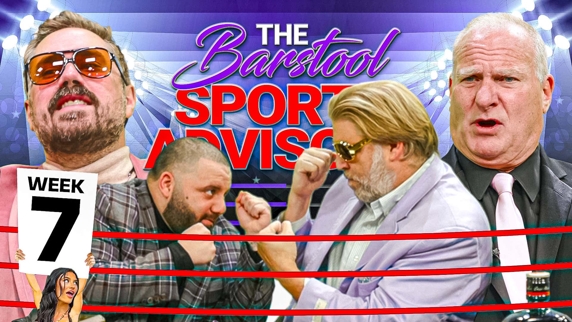 Brandon Walker And Jersey Jerry Battle For The Middle Chair Barstool