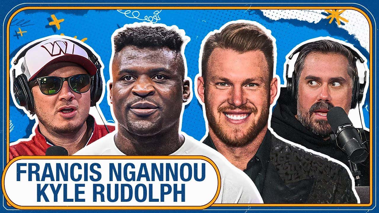 FULL VIDEO EPISODE: Kyle Rudolph In Studio, Francis Ngannou Via Hologram, Saints Are On Quit Watch, NFL Week 7 Picks And Preview + Fyre Fest Of The Week