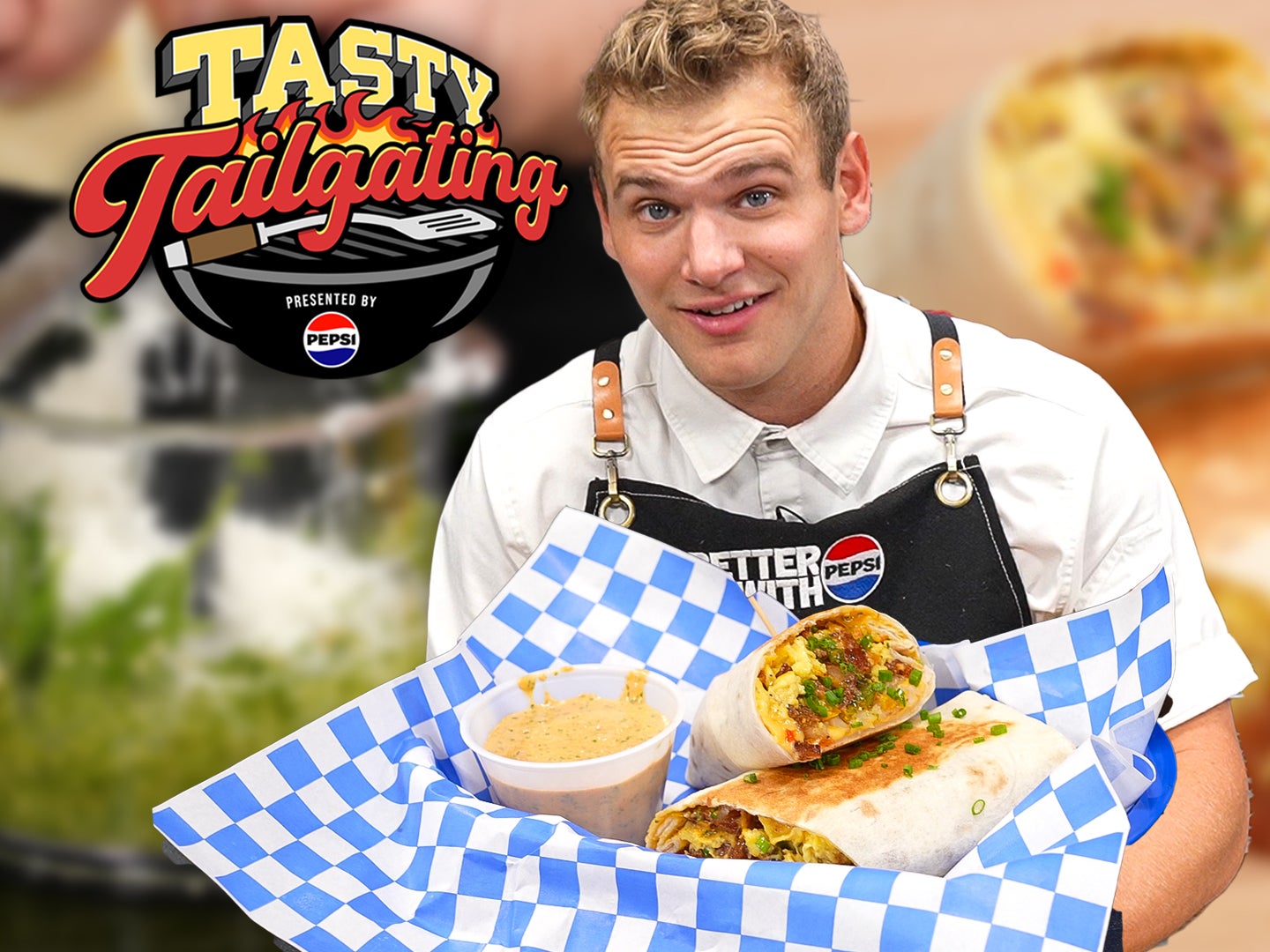 Whippin' Up The PERFECT Breakfast Burrito | Tasty Tailgating Ep. 6