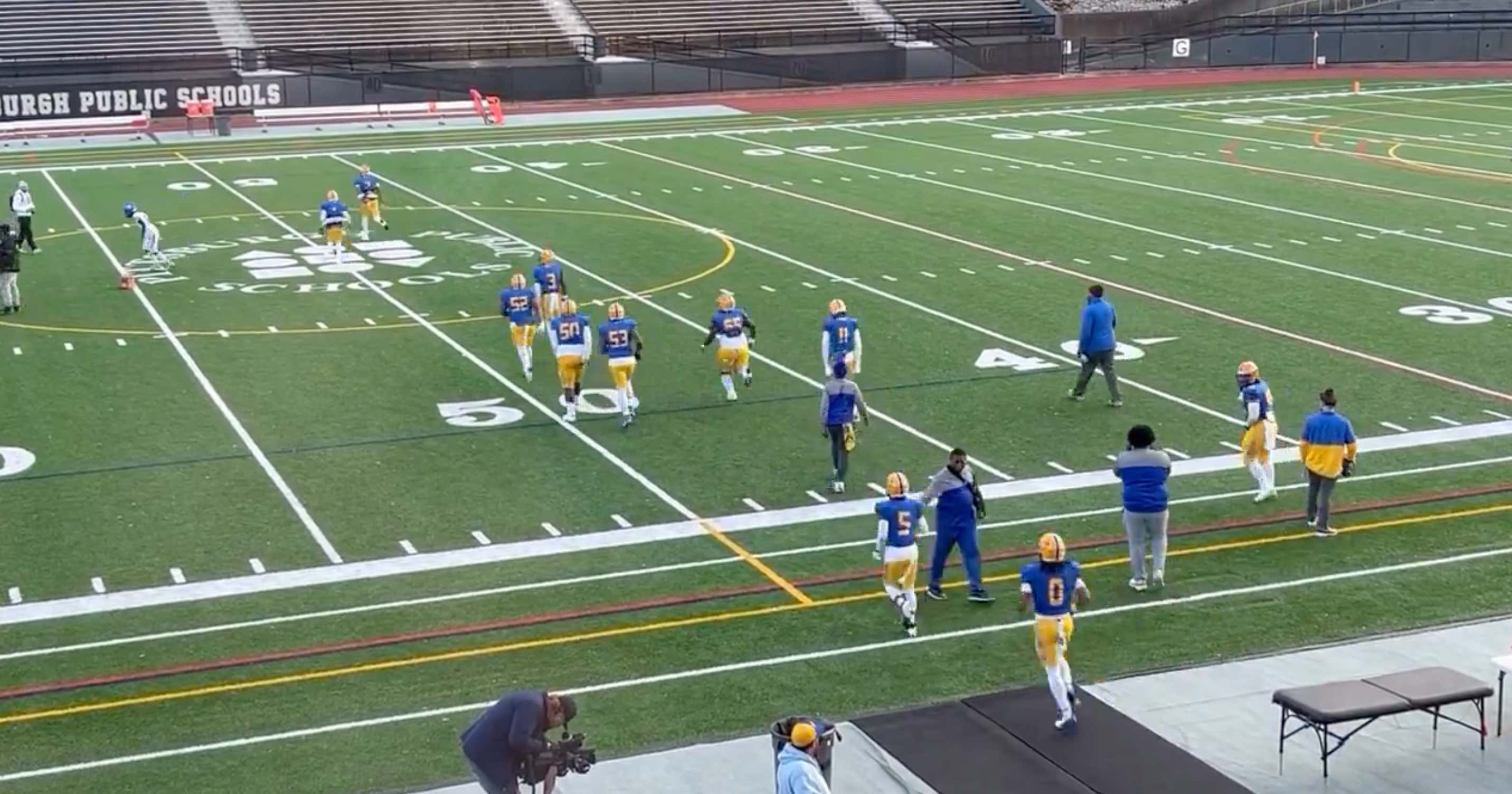 A Pittsburgh High School Won Its Football Game 68-0 With Just 11 Players and Only Using 10 on Defense