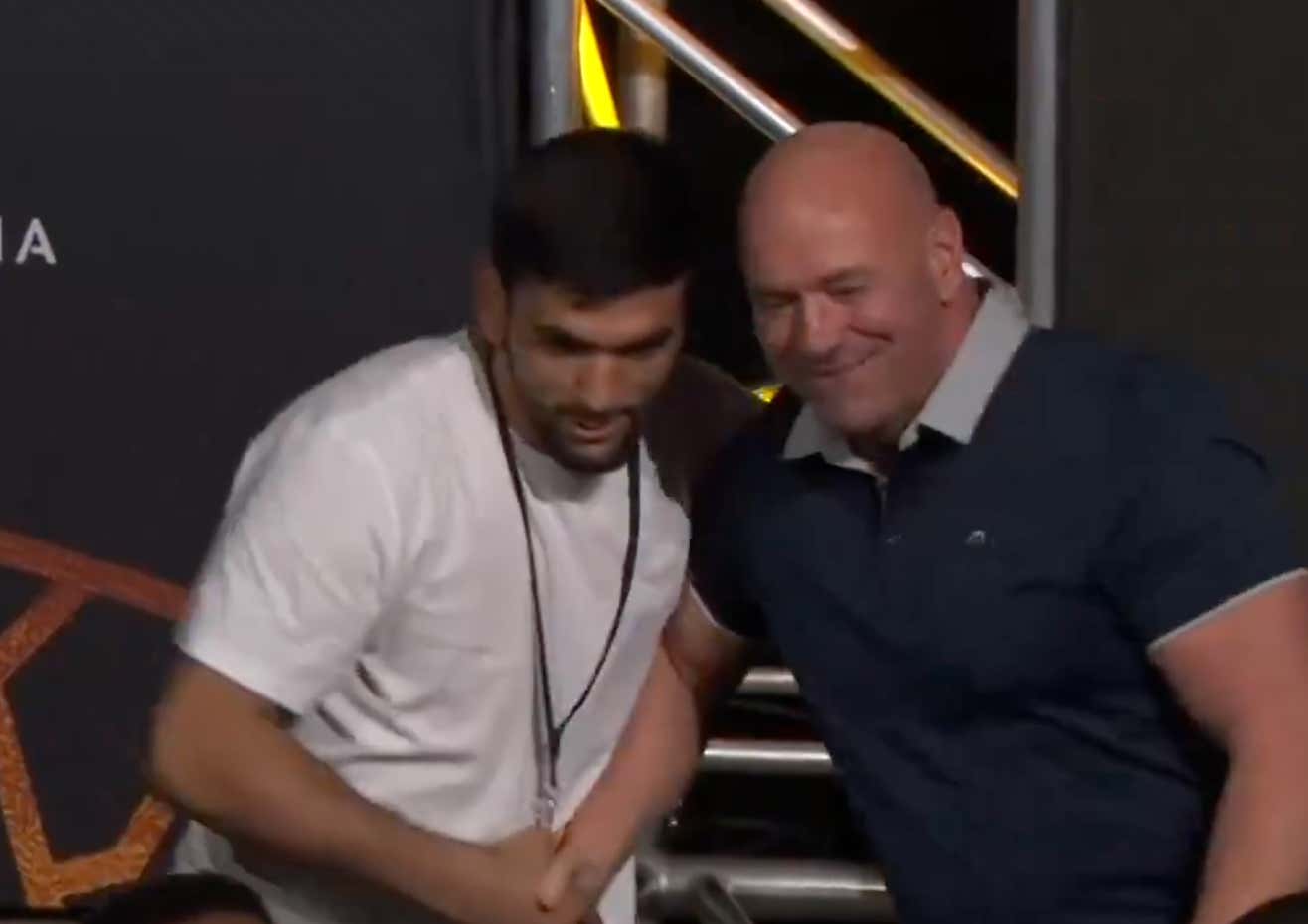 Fan Asks Dana White For A UFC Contract At Today's Press Conference, And He May Just Get His Wish