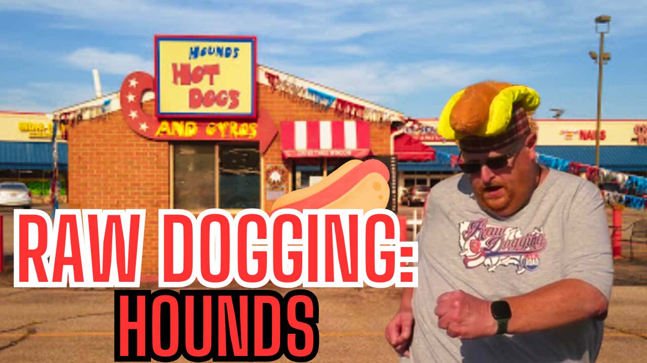 Raw Dogging at Hounds Hot Dogs & Gyros in Parma Heights, OH