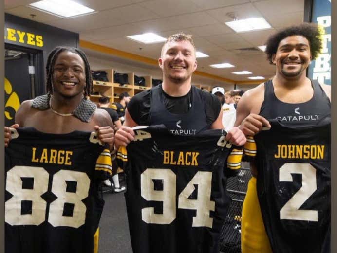 Iowa Created An All Time Jersey Swap Photo