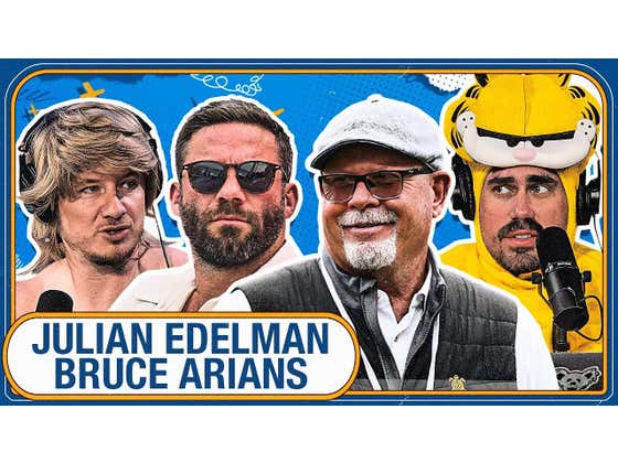FULL VIDEO EPISODE: Julian Edelman, Bruce Arians In Studio, The Dodgers Win The World Series, The Jets Are Back + Week 9 Picks And Preview
