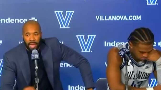 Eric Dixon Looks Like He Knows Villanova Is In For A Season From Hell As Kyle Neptune Says 'It Is What It Is' About How Deflating It Is Losing To Columbia