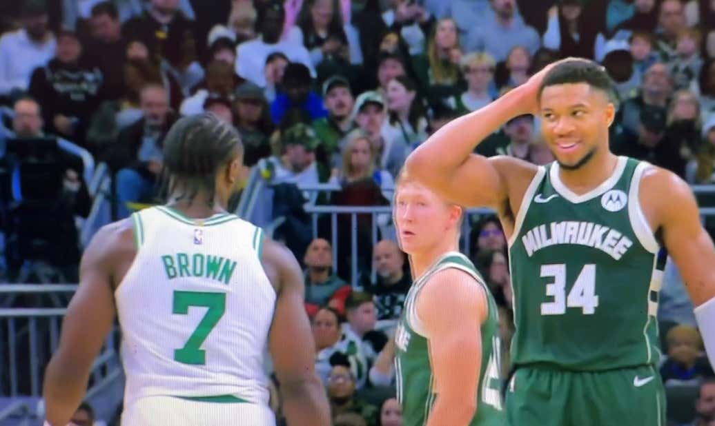 "Giannis Is A Child" - Jaylen Brown Didn't Hold Back While Burying Giannis For His Fake Handshake