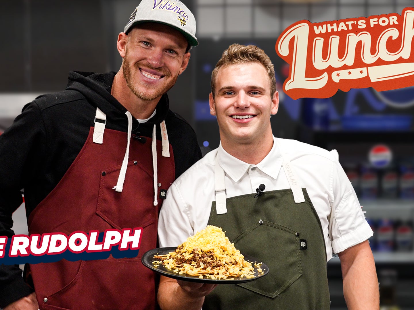Whipping Up Skyline Chili With Kyle Rudolph | What's For Lunch