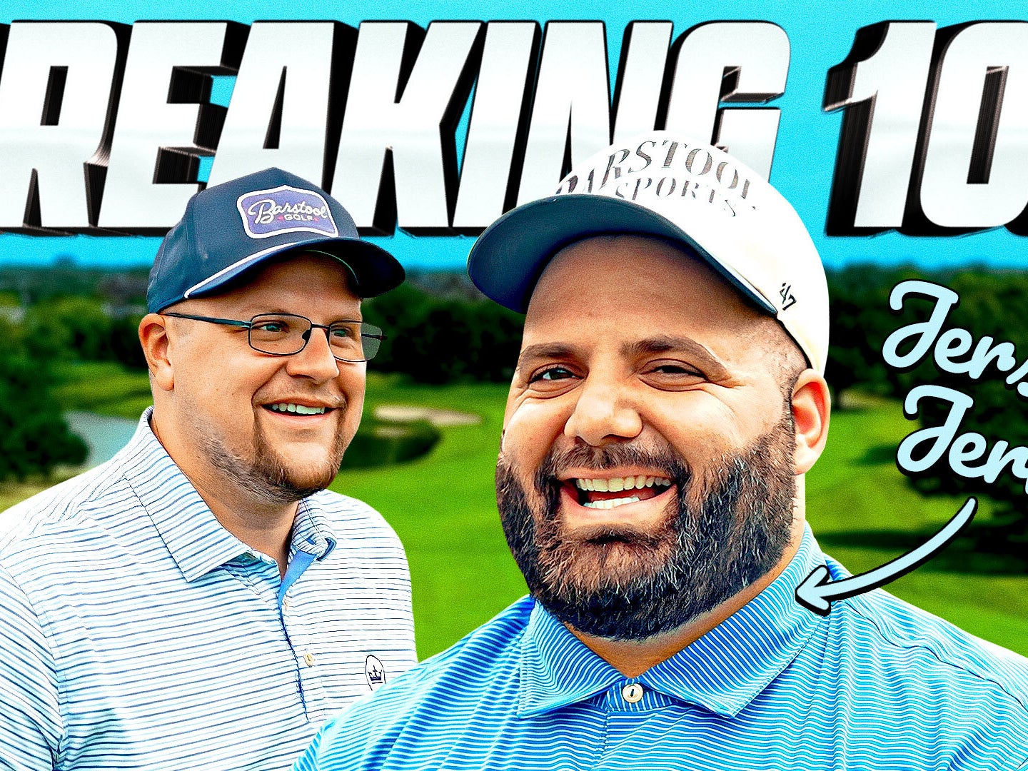 Jersey Jerry Starts His Journey To Breaking 100 On The Golf Course