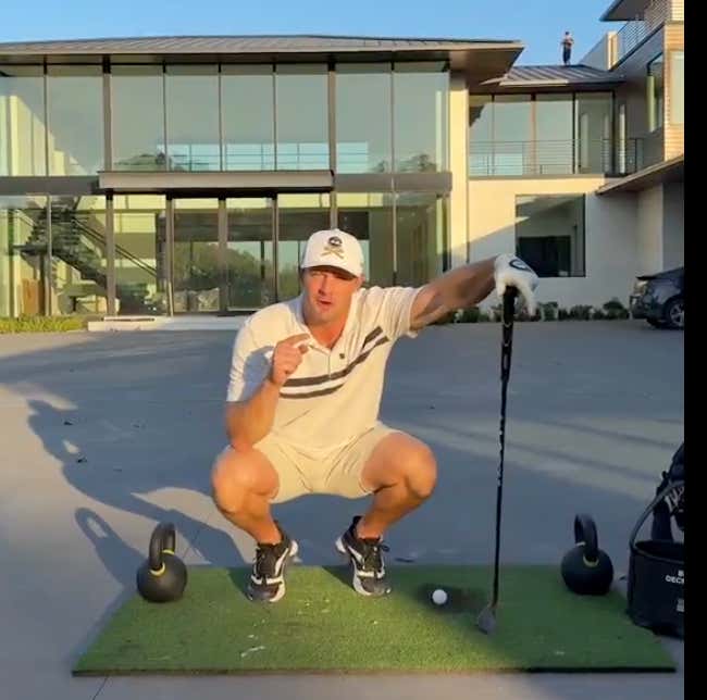 Bryson DeChambeau's Newest Social Media Challenge Puts The Safety Of His Dallas Mansion On The Line