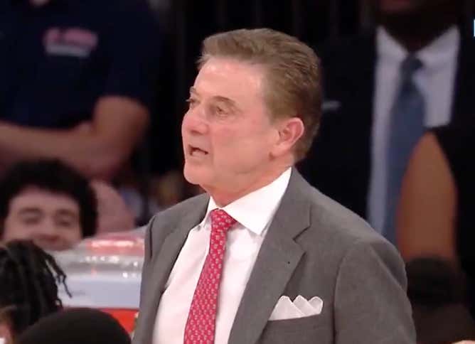 Dad Of The Year: Rick Pitino Tried To Stop St. John's Fans From Chanting 'Who's Your Daddy' As He Kicked His Son's Ass At MSG
