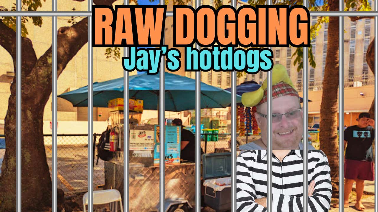 Raw Dogging at Jay's Hot Dogs in Miami