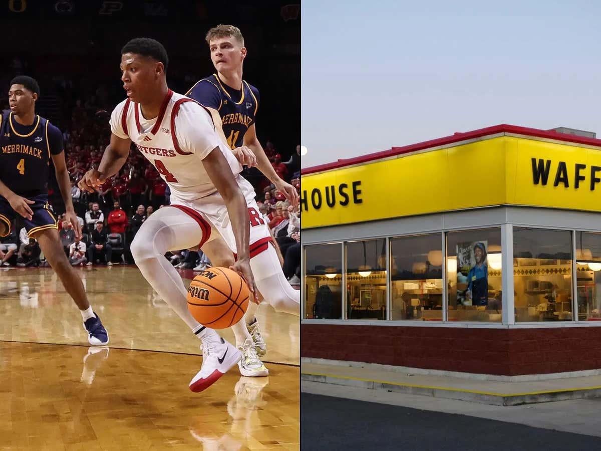Get Him To A Diner: Rutgers Freshman Star Ace Bailey Is Getting Hungry At Night Because He Can't Find A Damn Waffle House In New Jersey