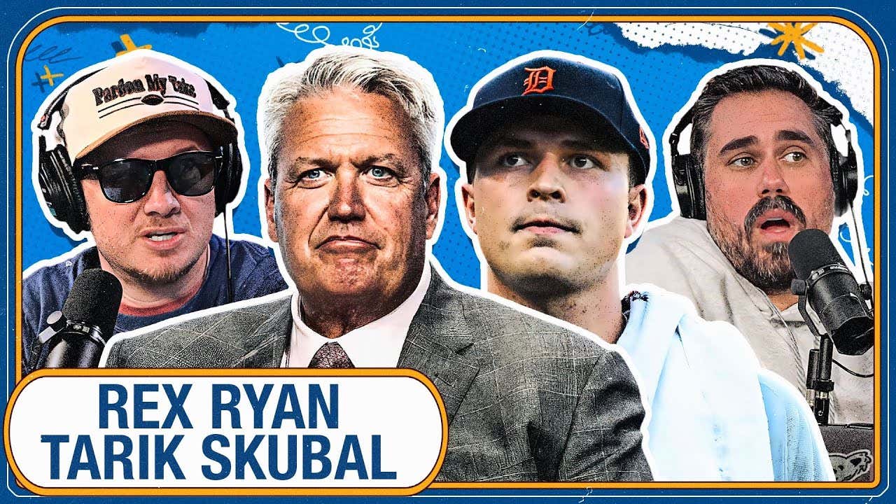 FULL VIDEO EPISODE: AL Cy Young Winner Tarik Skubal, Rex Ryan, An Awesome Snow Game On TNF, Week 12 Picks And Preview + Fyre Fest