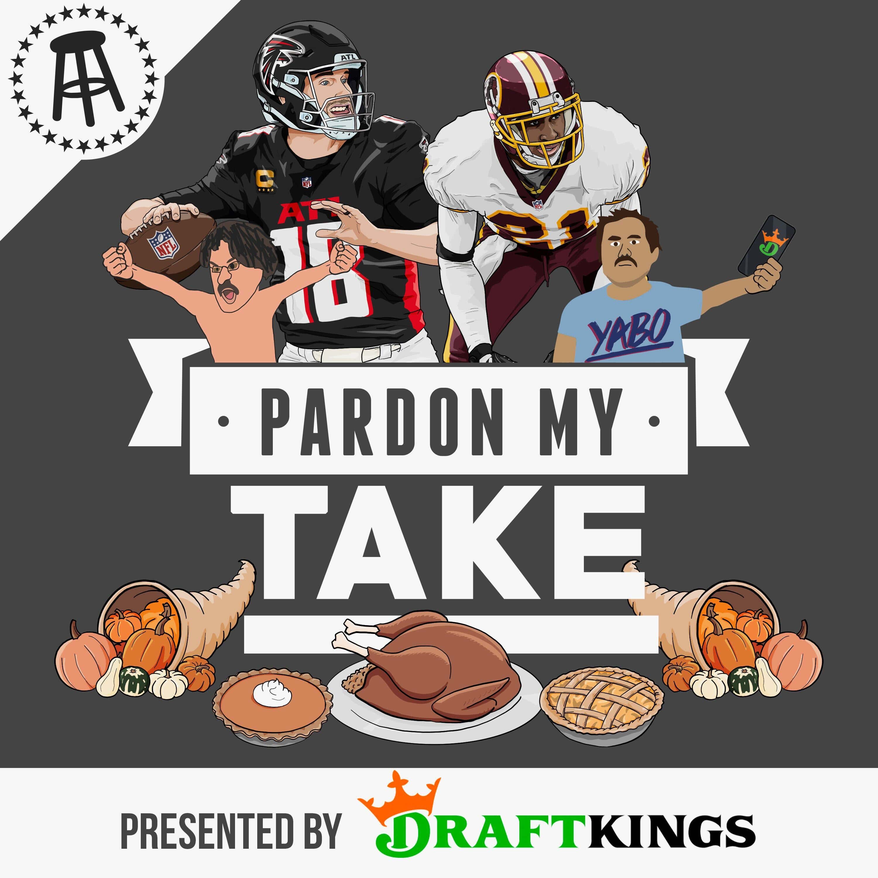 Thanksgiving Special With Fred Smoot In Studio, CFB, Week 13 Picks And Preview, Kirk Cousins And PFT/Hank Rivalry Continues episode artwork