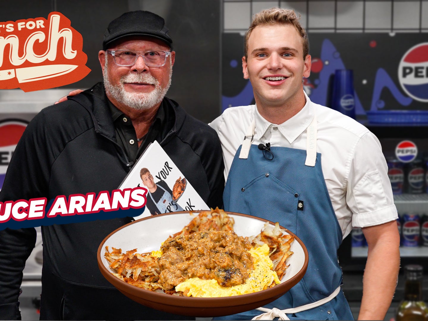 Making Brunch For Lunch With Bruce Arians | What's For Lunch