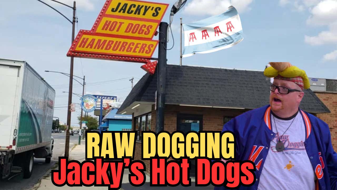 Raw Dogging at Jacky's Hot Dogs in Chicago