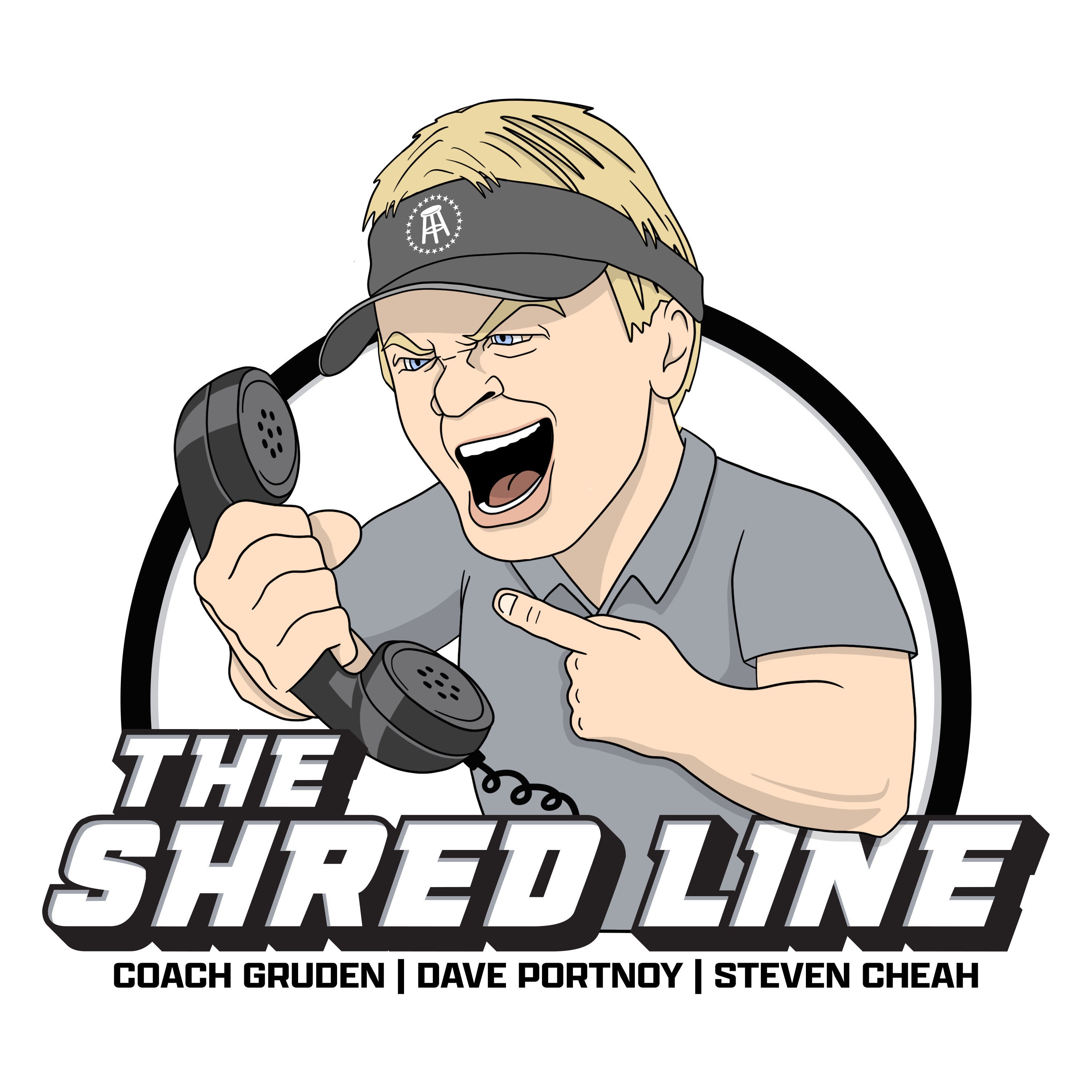 The Shred Line with Coach Gruden, Dave Portnoy, and Steven Cheah | Divisional Round