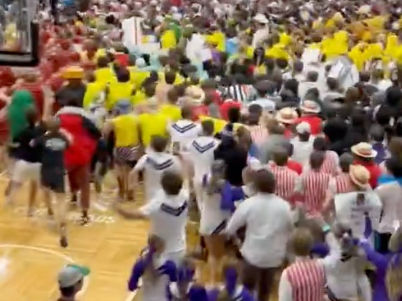 Still One Of The Coolest Traditions In College Sports - The 2024 Version Of Taylor University's Silent Night