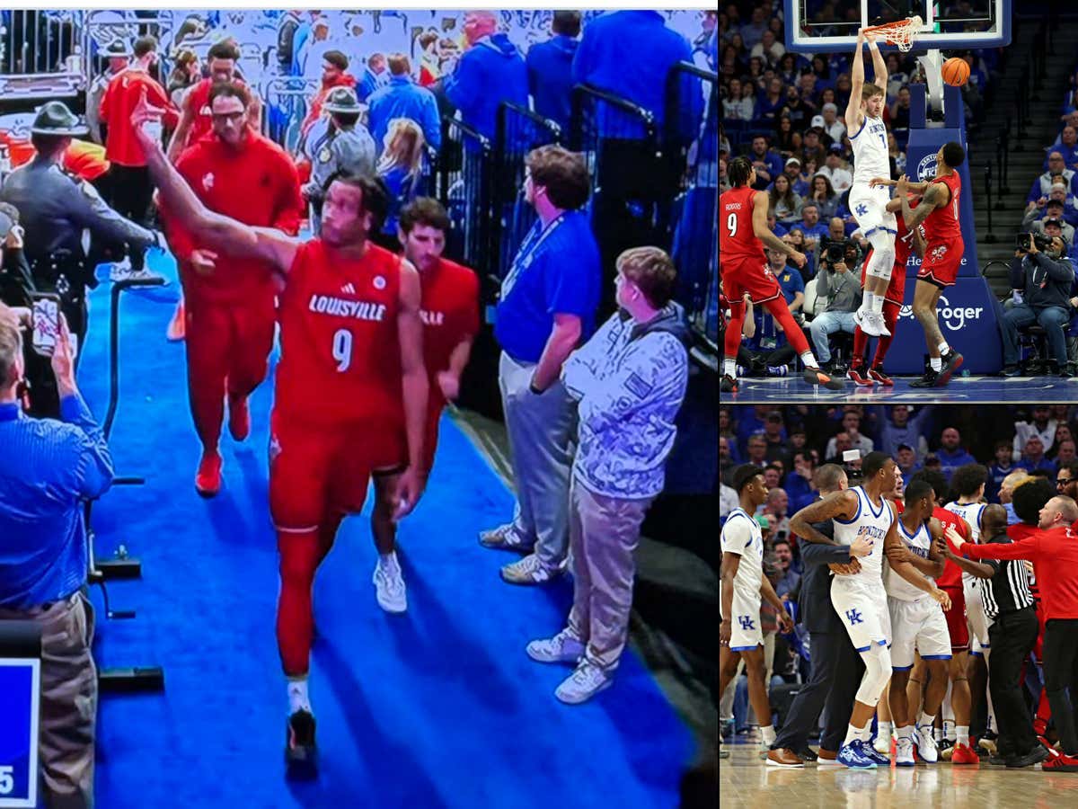 New Coaches, Same Result - Kentucky Kicks Louisville's Ass While UofL Players Show They Can't Handle A Rivalry